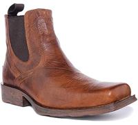 ARIAT Midtown Rambler Men's A-square Toe With Elastic Side Ankle Boots (Brown, UK 13)