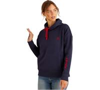 ARIAT Rabere Womens Hoodie - Navy Blue Large
