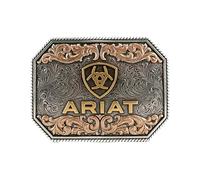 ARIAT Raised Logo Antique Leaf - Acc Buckle
