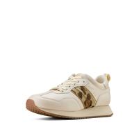 Ariat Ranch Runner Womens Trainer - Bright Cream/Gilded Leopard Hair On