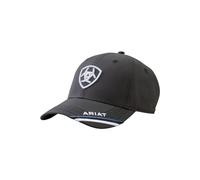 ARIAT Shield Perfomance Cap Hat - Black - Unisex - A soft, unstructured cap, with an updated fit - Unisex fit