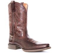ARIAT Sports Herdsman Men's Leather Mid Calf Boots (Choco Brown, UK 8)