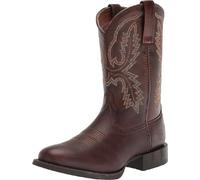 Ariat Sport Stratten Men's Leather Western Cowboy Boot (Brown, UK 9.5)