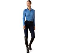 ARIAT Sunstopper 3.0 Womens 1/4 Zip Baselayer - Riviera