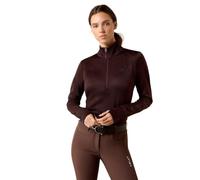 ARIAT Team EQ 1/2 Zip Womens Pullover - Chocolate Plum