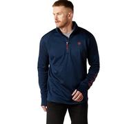 ARIAT Team Mens EQ 1/2 Zip Pullover - Navy Blue