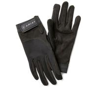 ARIAT Tek Grip Glove Black - Easy Stretch - Unisex - The go-to glove for riding and schooling - Articulated fingers bend Glove Size - 11