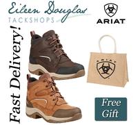 ARIAT Ladies’ Telluride II H2O Waterproof Riding Shoes Brown Size: 5.5