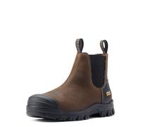 ARIAT Treadfast Chels Men's Steel Toe Work Slip Res Boot Chelsea Boots (Brown, UK 9)