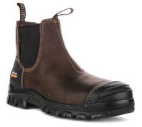 Ariat Treadfast Chelsea H2O Steel Toe Work Mens Boot In Brown UK 7 - 12