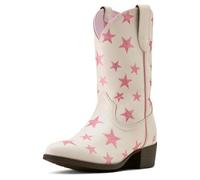 ARIAT unisex-child Palmer R Toe Western Boot, Starlight Blush, 9