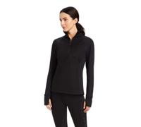 Ariat Venture Women's 1/2 Zip Up Riding Sweatshirt Noir M
