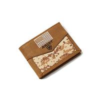 ARIAT Unisex-Adult's Patriot Digital Camo Bifold Wallet, Brown, One Size