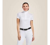 ARIAT Womens Aptos Show Shirt White - Easy Stretch Size - XS