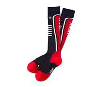 ARIAT Womens Ariattek Slimline Socks - One Size - Navy/Red