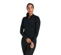 Ariat Women's Ascent 1/4 Zip Long Sleeved Baselayer 10039197 Black