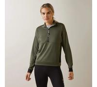 Ariat Women's Breathe 1/2 Zip Sweatshirt Beetle - Medium / Beetle