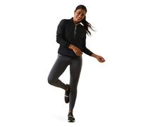 ARIAT Women's Breathe 1/2 Zip Sweatshirt Sweater, Black, Medium