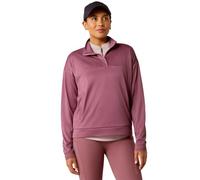 Ariat Women's Breathe 1/2 Zip Sweatshirt, Tulipwood, Medium