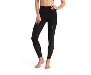 Ariat Women's Breathe Eos Half Grip Recycled Materials Tight, Black, Large