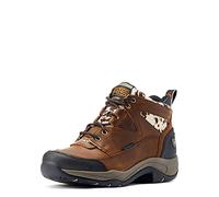 Ariat Women's Brown Turq H20 Terrain, Distressed Brown, 7.5 Wide