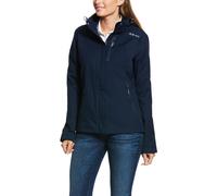 Women's waterproof hooded jacket Ariat Coastal H2O Bleu L