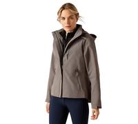 Ariat Coastal Womens H2O Jacket - Plum Grey | Waterproof | Removable Hood
