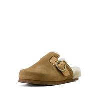 Ariat Women's Country Mule Sherpa, Ranch Brown Suede, 6 UK