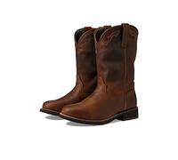 Ariat Women's Delilah Round Toe Waterproof Western Boot, Distressed Brown, 5.5 UK