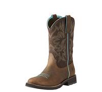 Women's leather western boots Ariat Delilah Round Toe