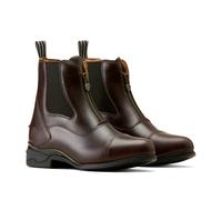 Ariat Women's Devon Zip Paddock Boots - Adults Unisex Horse Riding Boots - Brown - Size: Adults 5.5