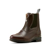 Ariat Women's Devon Zip Paddock Boots - Adults Unisex Horse Riding Boots - Brown - Size: Adults 4