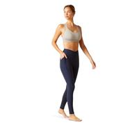 Ariat Women's Eos Chic Half Grip Tight Breeches, Navy Solar Eclipse, L