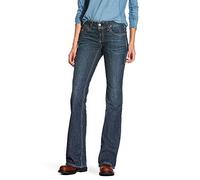 ARIAT Women's Flame Resistant Stretch Duralight Ella Jean Work Utility Pants, Azurite, 32