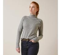 Ariat Women's Half Moon Bay Sweater - Light Grey - Size: UK16 (L)