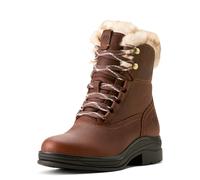 ARIAT Womens Harper Sherpa Waterproof Short Boots - Dark Brown