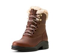ARIAT Womens Harper Sherpa Waterproof Short Boots - Dark Brown