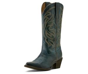 Ariat Womens Heritage J Toe Western Boot, Fresh Denim, 6 UK