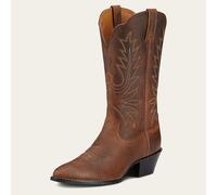 Women's leather western boots Ariat Heritage R Toe Marron 39