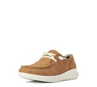 ARIAT Womens Hilo Floral Embossed Slip On Casual Shoes - Brown, Tan Floral Emboss, 5.5 UK