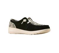 Ariat Women's Hilo Shoe, Black Suede, 6.5