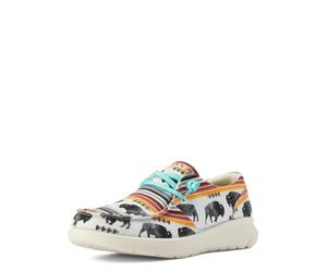 ARIAT Womens Hilo Sneaker, Buffalo Print, 8
