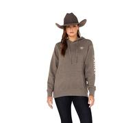 ARIAT Women's Hoodie, Charcoal, XXL
