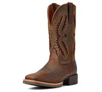 ARIAT Women's Hybrid Rancher Venttek Western Boot Wide Square Toe Brown