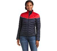 ARIAT Women's Ideal 3.0 Down Jacket Coat, Team Colorblock, XL