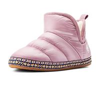 ARIAT Women's Indoor/Outdoor Warm Comfortable Crius Bootie Slippers with Sherpa Lining, Pink, Small