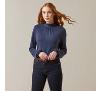 Ariat Women's Inverness Long Sleeve Top - Navy - Size: UK18 (XL)