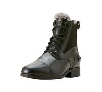 ARIAT Womens Kendall Back Zip Sherpa Paddock Boots - Black