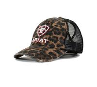 ARIAT Women's Leopard Distressed Pony Flo Cap, Leopard