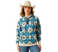 ARIAT Women's Logo 2.0 Hoodie, Agave Southwest Print, Medium
